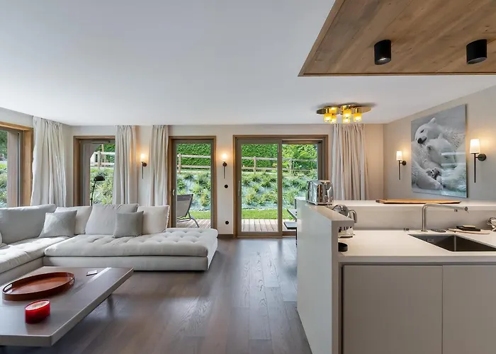 شقة Neuf, Jardin Prive, 3 Chambres, Mont D'arbois - Fr-1-569-73